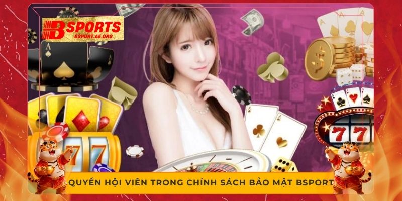 Quyền hội viên trong chính sách bảo mật Bsport
